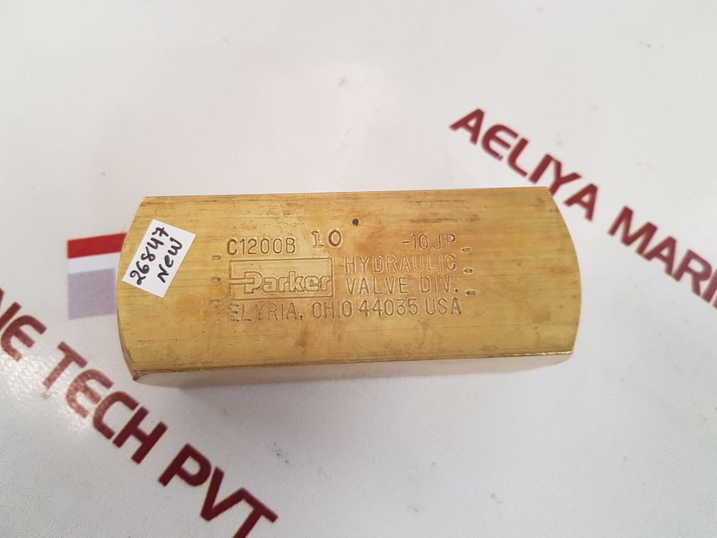 Parker c1200b 10 hydraulic check valve