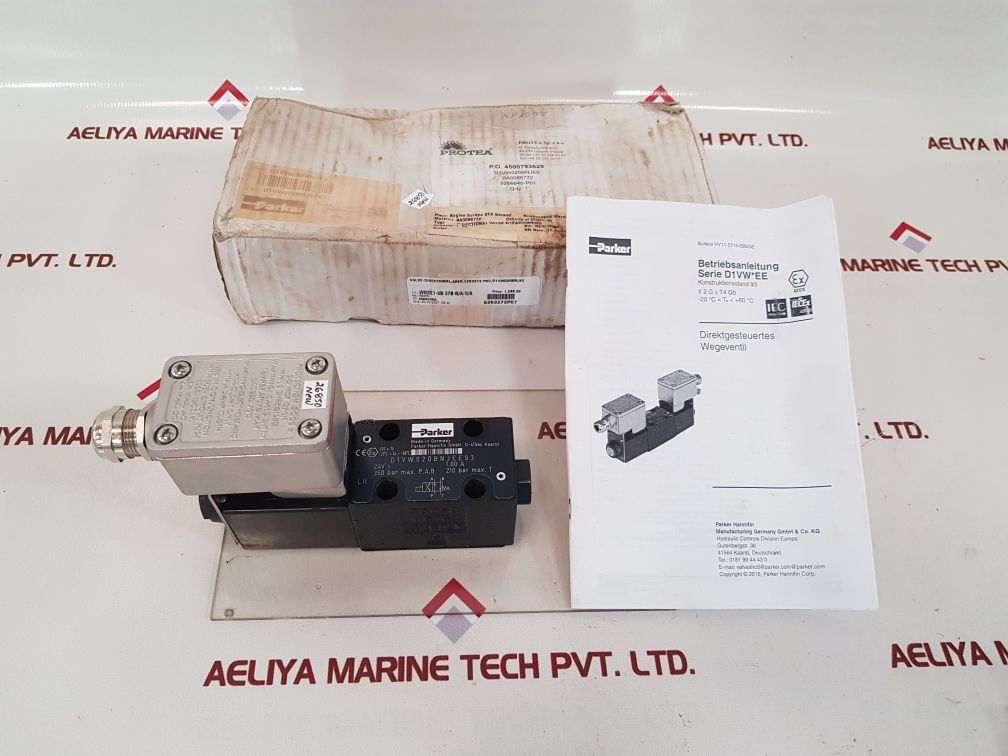 Parker d1vw020bnjee directional control valve d14-2128d3-8