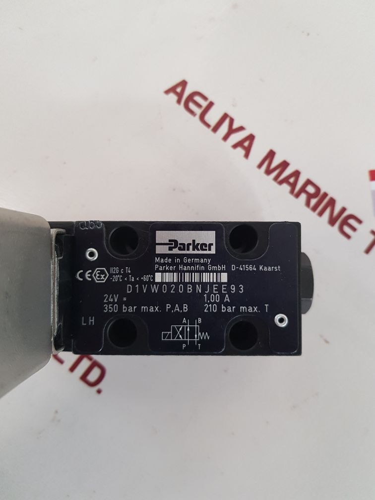 Parker d1vw020bnjee directional control valve d14-2128d3-8