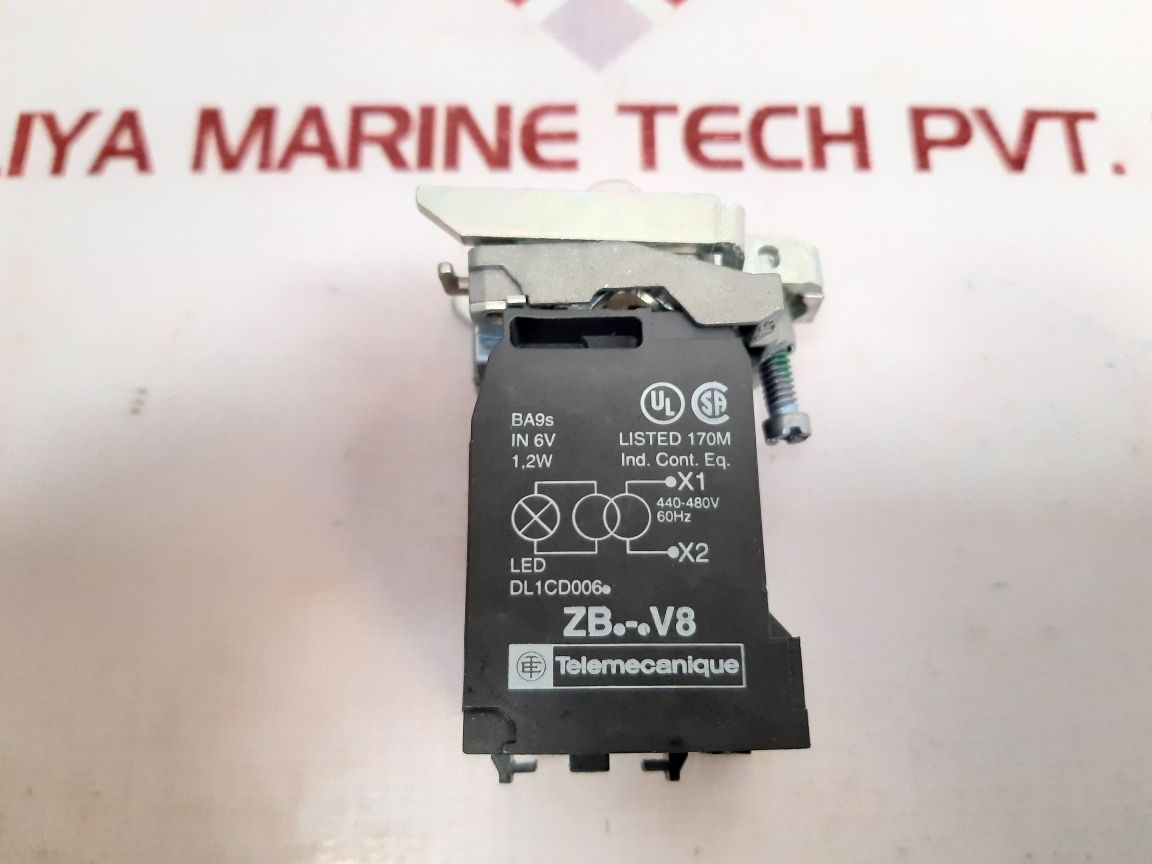 Telemecanique Zb-v8 Pilot Light