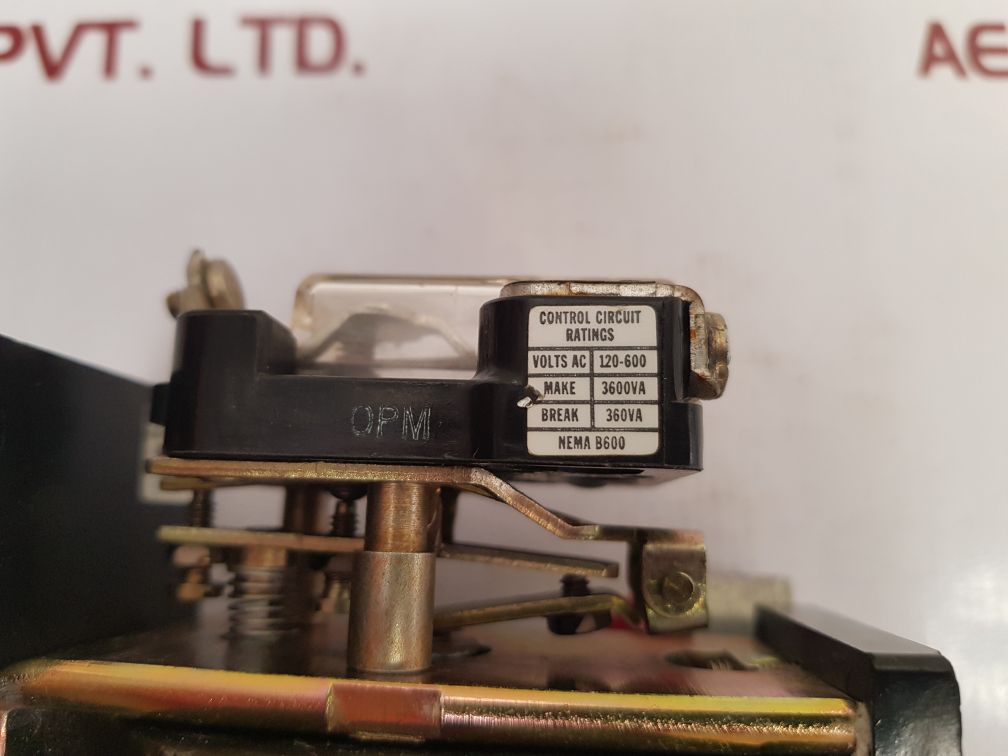 Allen-bradley 809-a10e ser.a instantaneous trip current relay