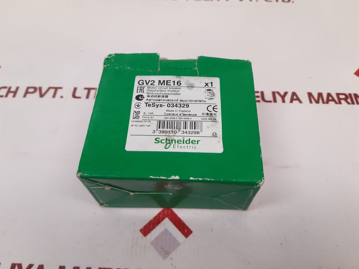 Schneider Electric Gv2Me16 Circuit Breaker
