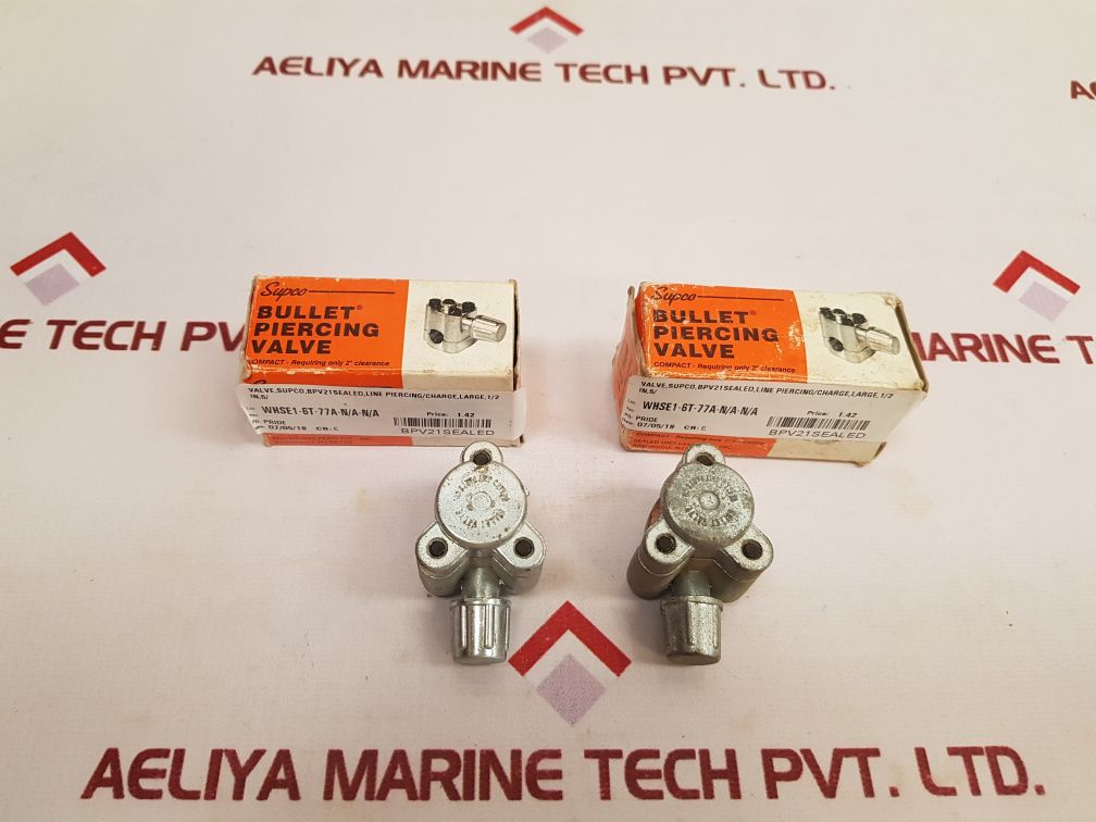 Set Of 2X Supco Bpv21 Bullet Piercing Valve