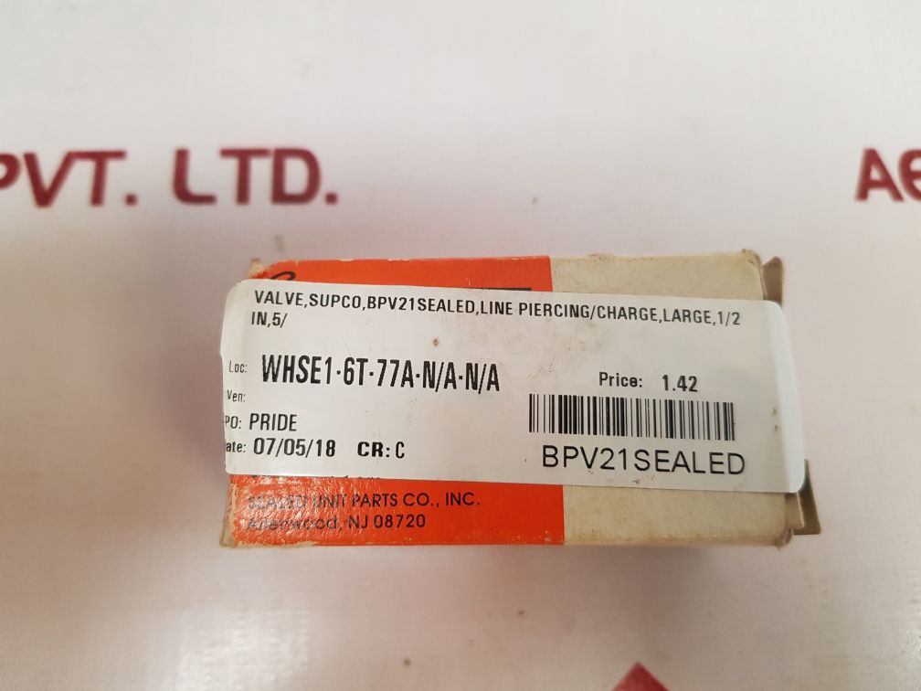 Set Of 2X Supco Bpv21 Bullet Piercing Valve