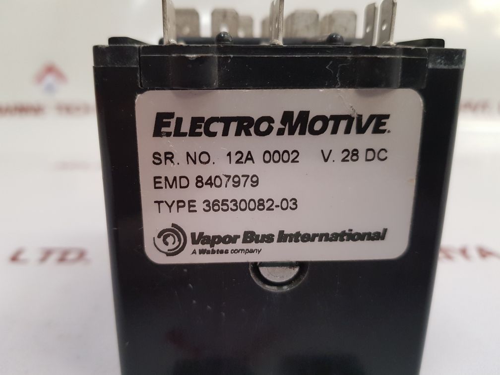 Vapor Bus Emd 8407979 Electromagnetic Relay 36530082-03