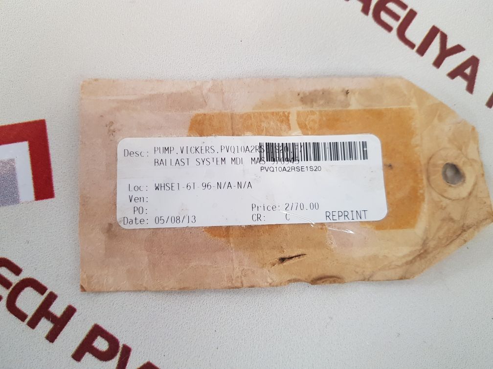 Eaton pvq13-a2l hydraulic pump pvq10a2rse1s20-vik
