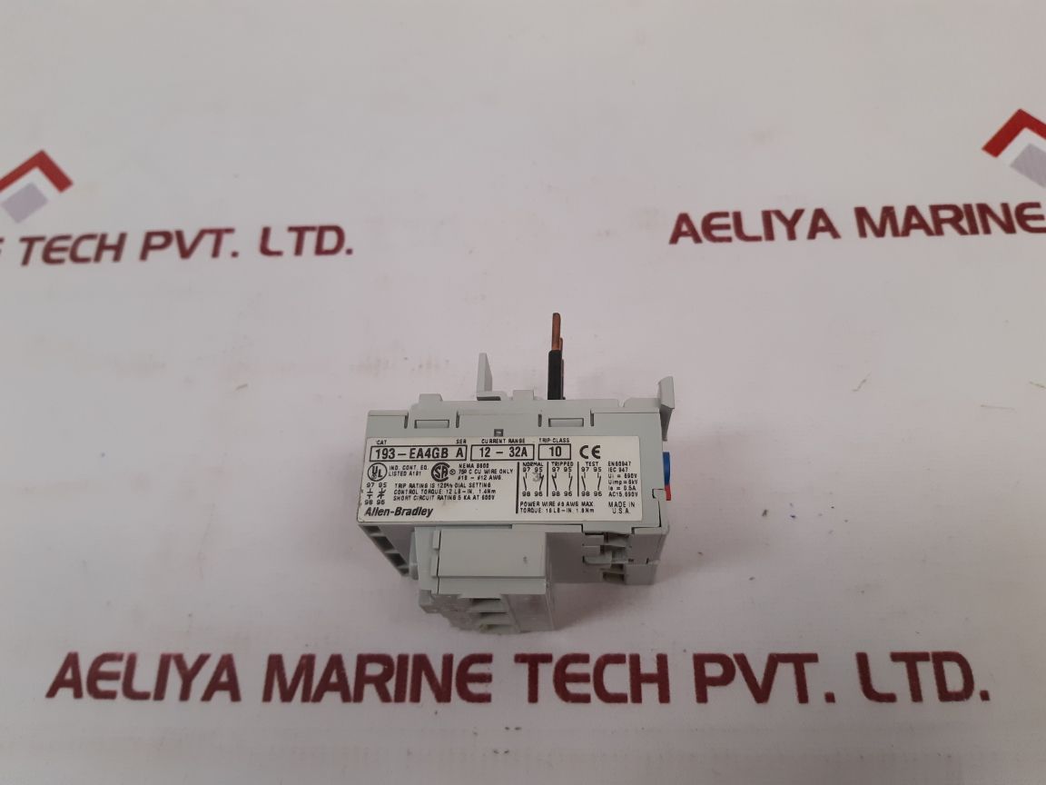 Allen-bradley 193-ea4Gb Overload Relay Ser: A