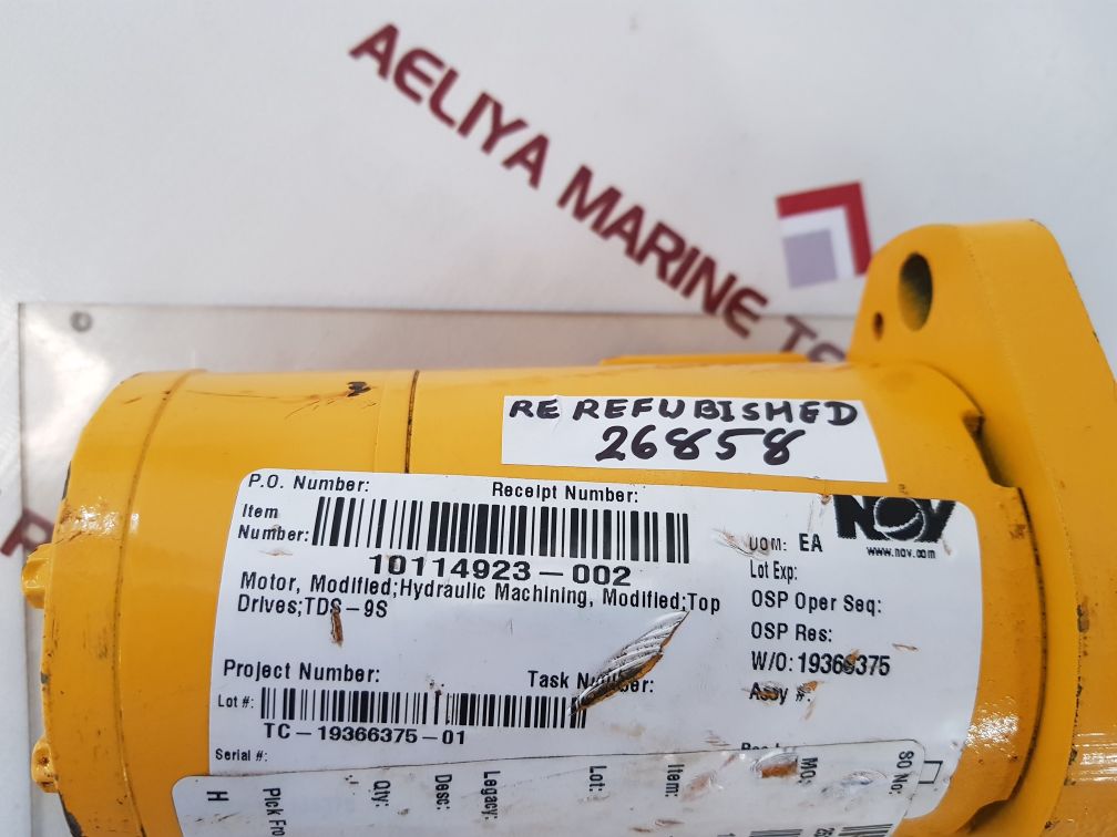 Eaton 10114923-002 hydraulic mach motor
