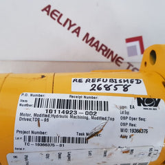 Eaton 10114923-002 hydraulic mach motor
