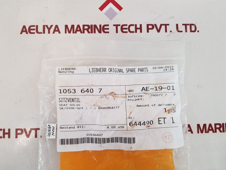 Hawe sk 7936 k solenoid valve 1234068
