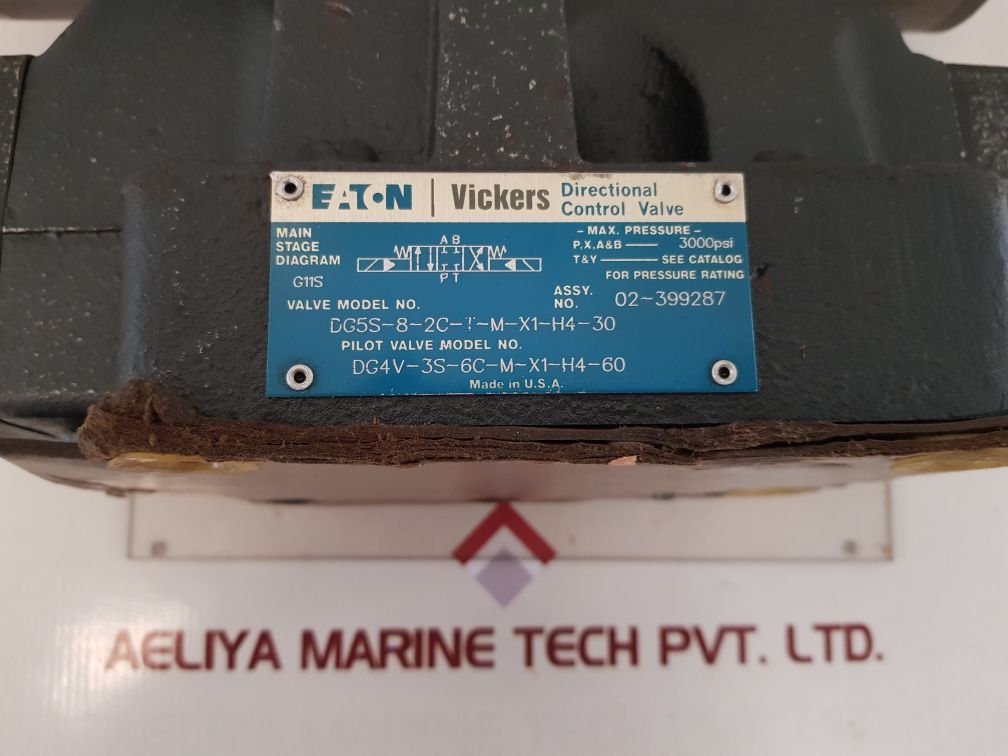 Eaton dg4v-3s-6c-m-x1-h4-60 directional control valve dg5s-8-2c-t-m-x1-h4-30
