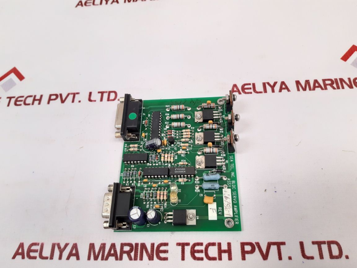 Sea Tel 116786-1 Servo Amplifier Board
