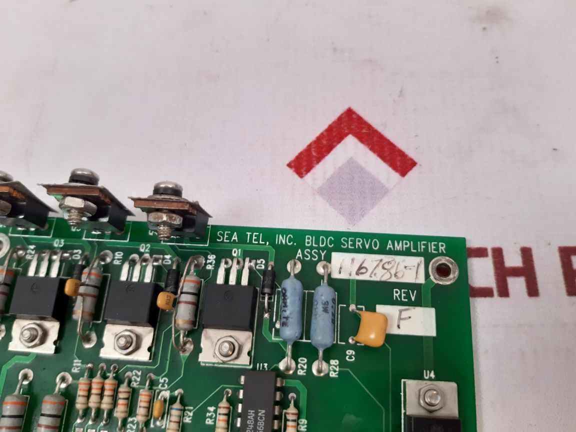 Sea Tel 116786-1 Servo Amplifier Board