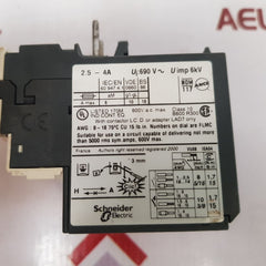 Telemecanique Lrd 08 Overload Relay
