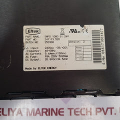 Eltek Smps 1000 Si 24V Power Supply Version : 2