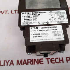 Cutler-hammer/ Eaton Type M Relay