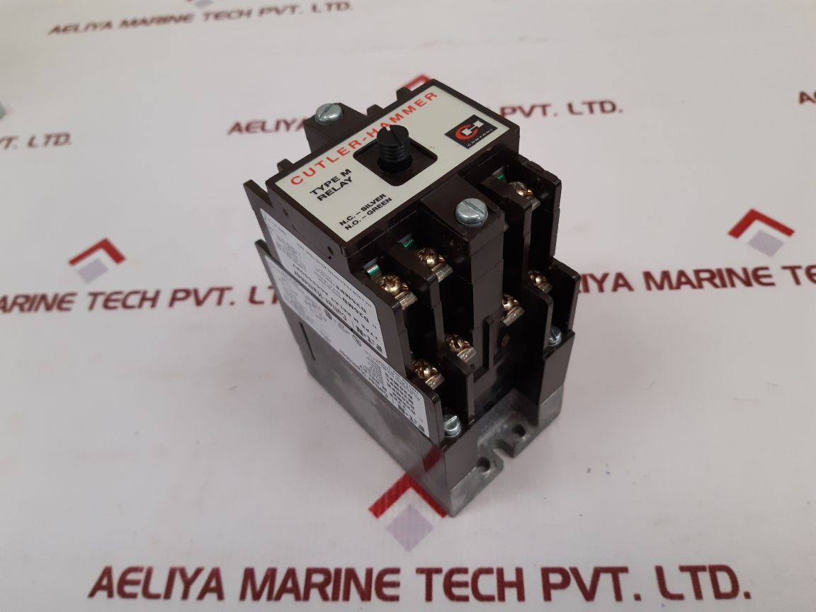 Cutler-hammer/ Eaton Type M Relay
