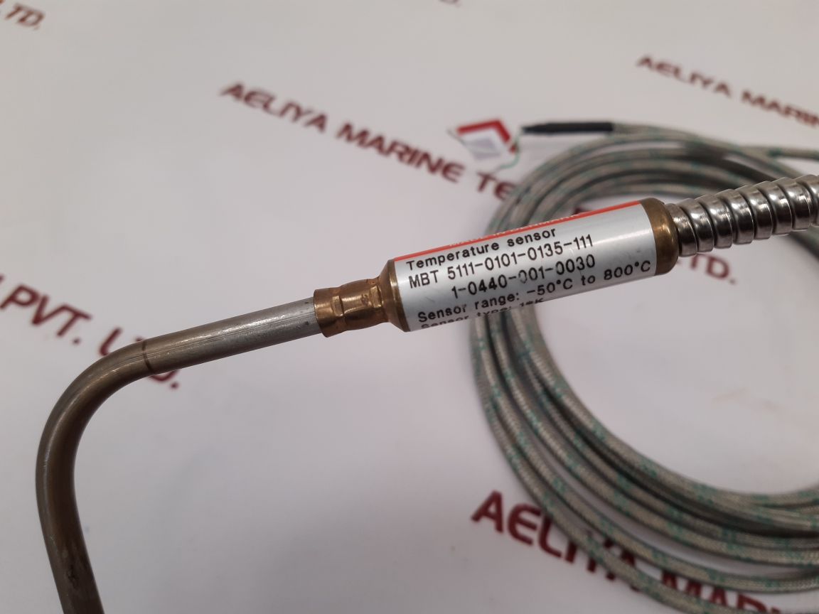 Danfoss Mbt 5111-0101-0135-111 Temperature Sensor Range:-50°C To 800°C