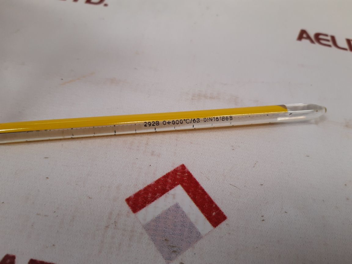 Set of 7x 292b 0+600°c/63 din16186b thermometer