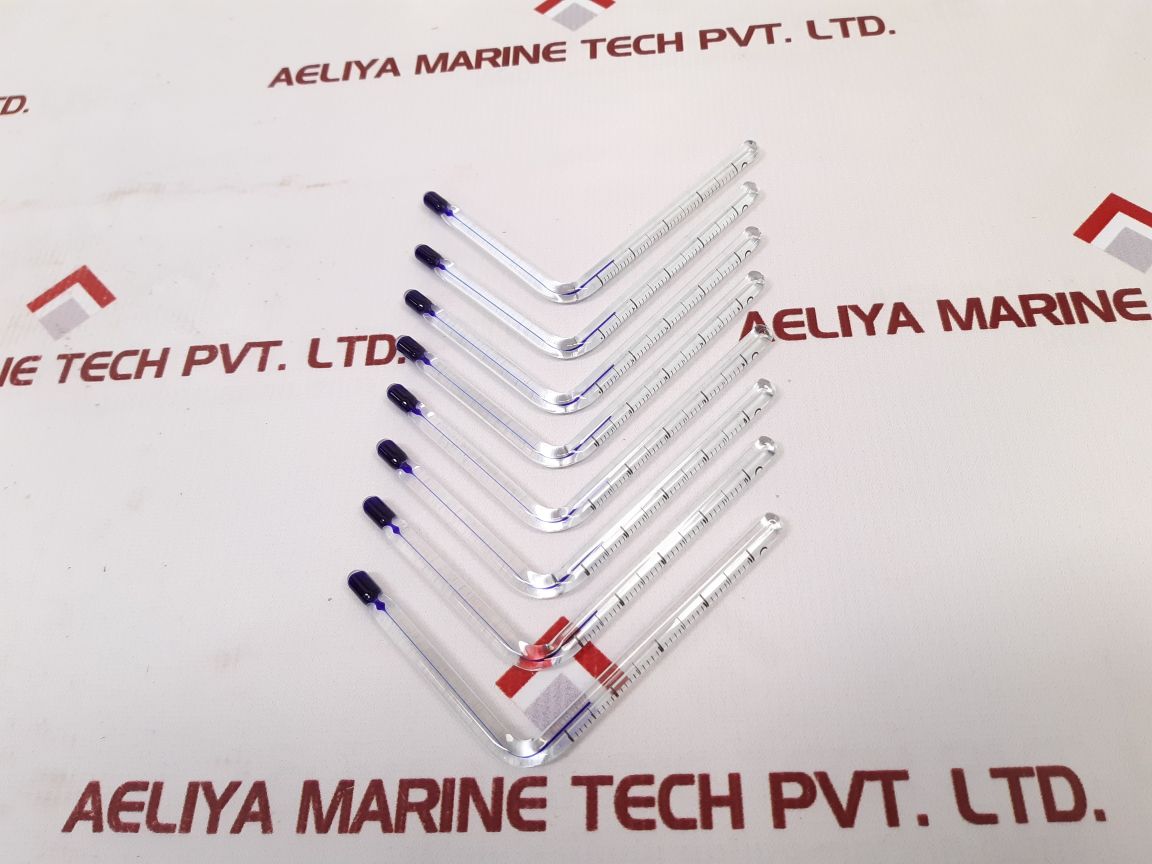 Set Of 8X 175B 0+200°C/40 Din16182B Thermometer
