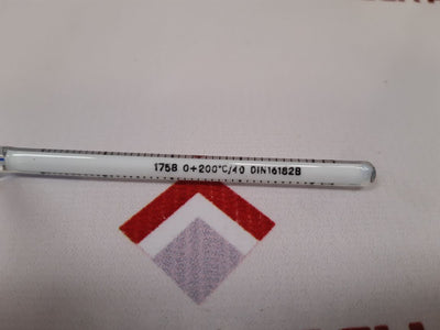 Set Of 8X 175B 0+200°C/40 Din16182B Thermometer