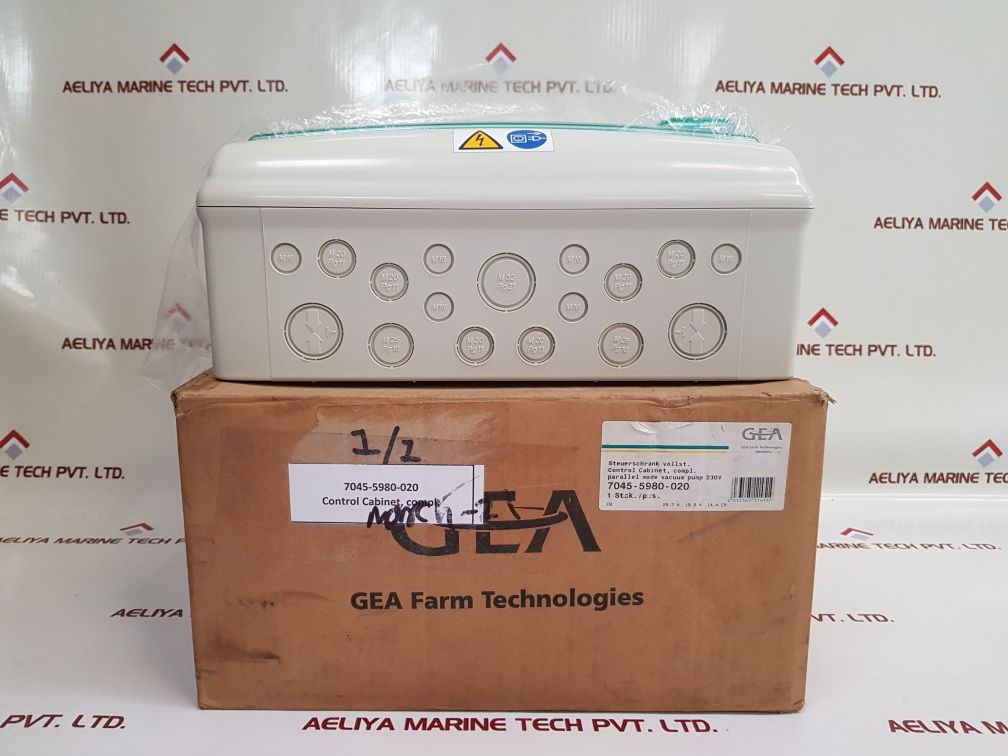 Gea/Schneider Electric 7045-5980-020 Parallel Mode Vacuum Pump 230V