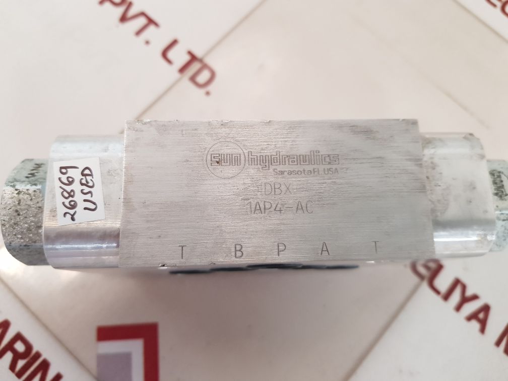 Sun hydraulics dbx 1ap4-ac valve 
