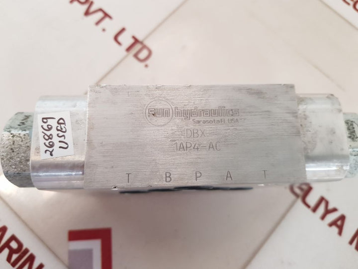 Sun hydraulics dbx 1ap4-ac valve 
