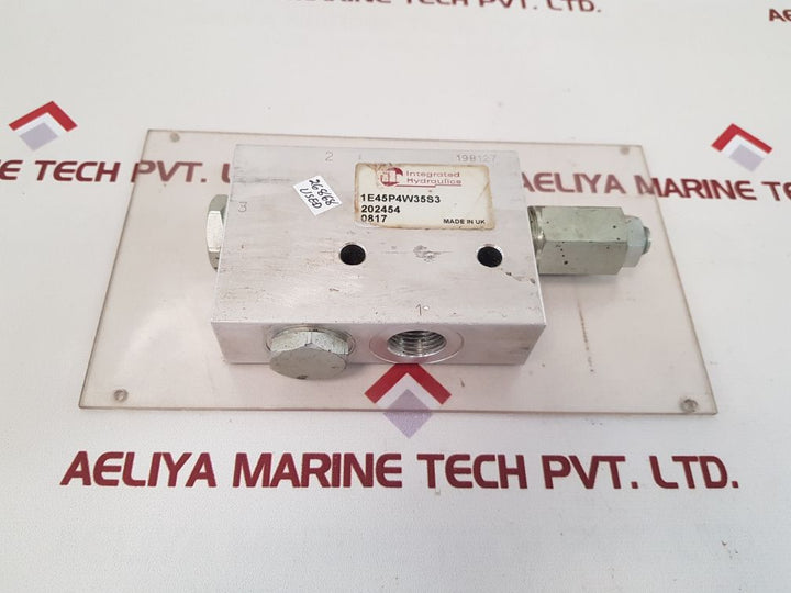 Integrated hydraulics 1e45p4w35s3 valve 
