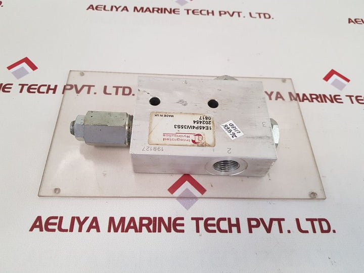 Integrated hydraulics 1e45p4w35s3 valve 

