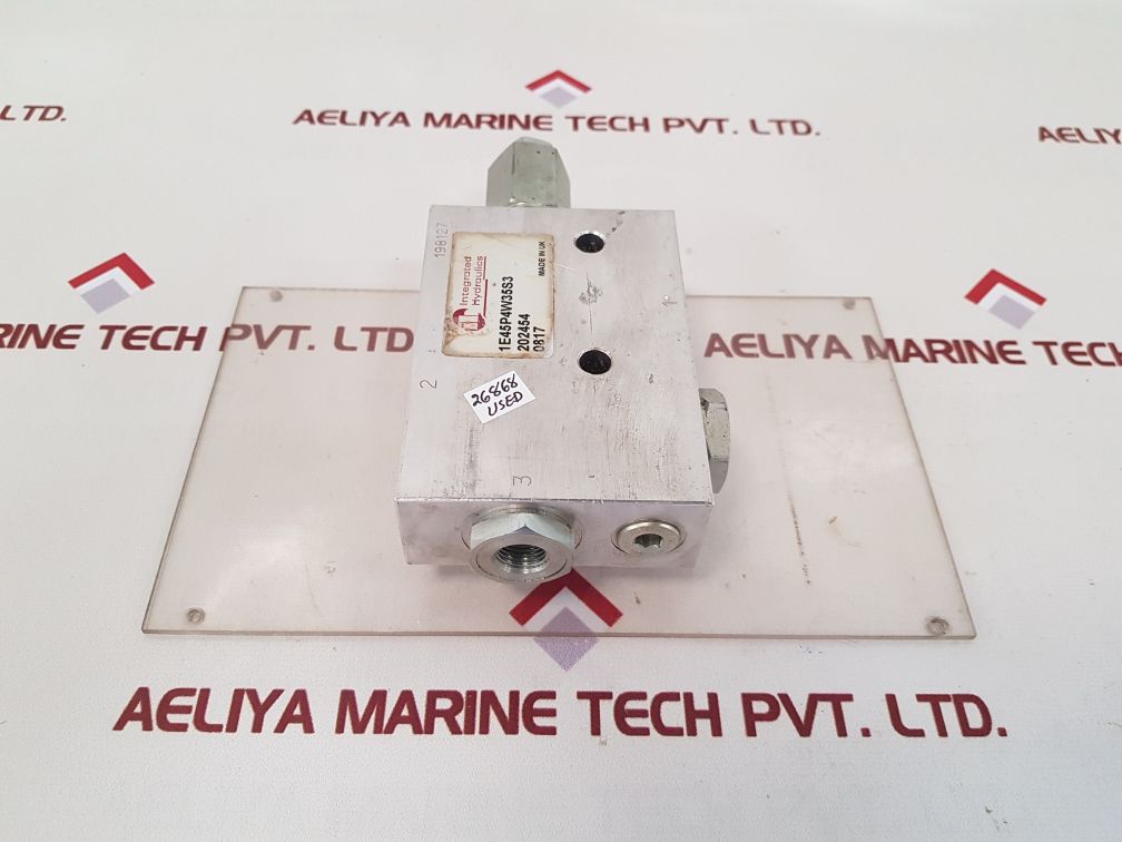 Integrated hydraulics 1e45p4w35s3 valve 
