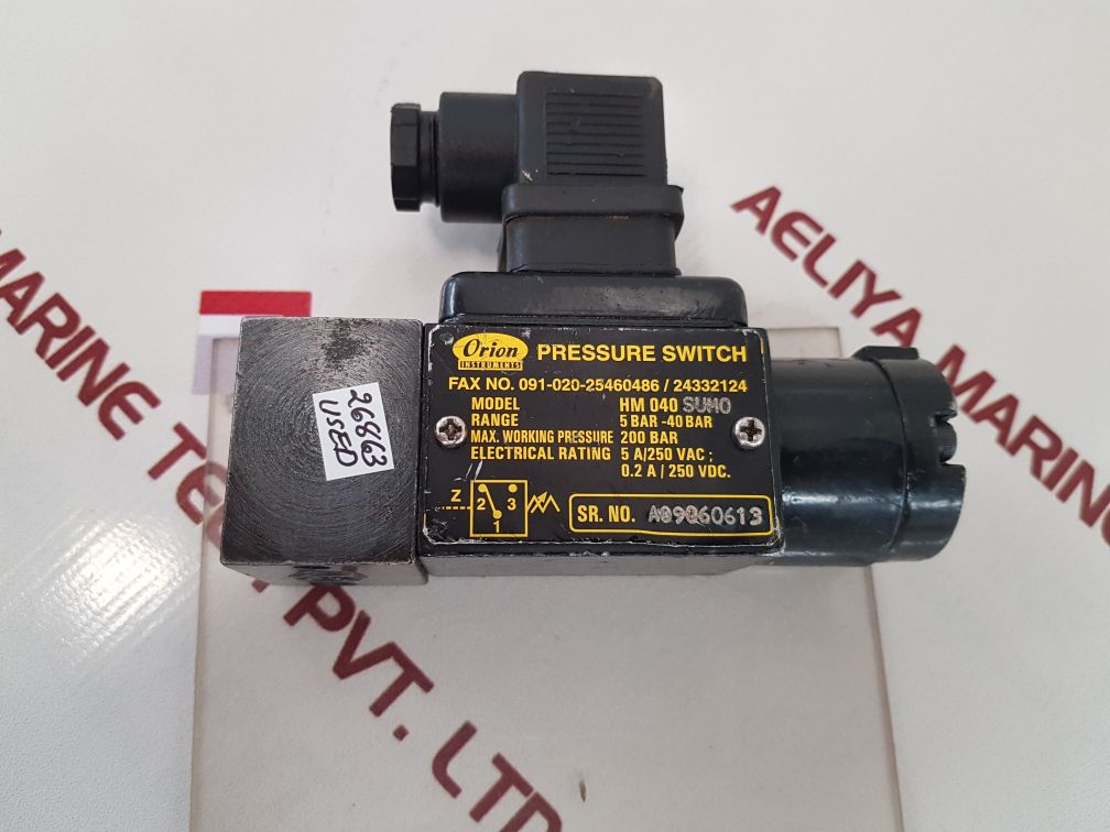 Orion hm 040 sumo pressure switch
