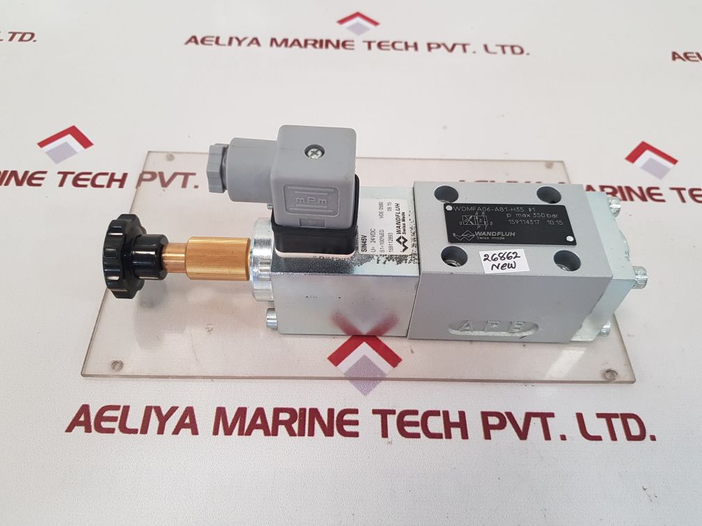 Wandfluh wdmfa06-ab1-h35 solenoid valve 
