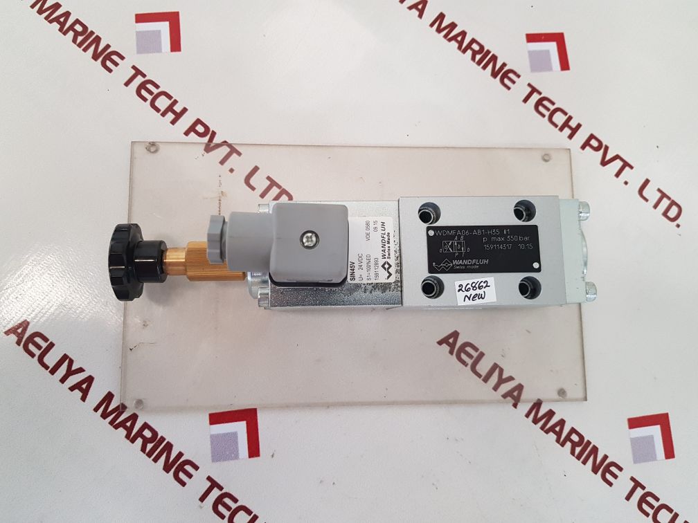 Wandfluh wdmfa06-ab1-h35 solenoid valve 
