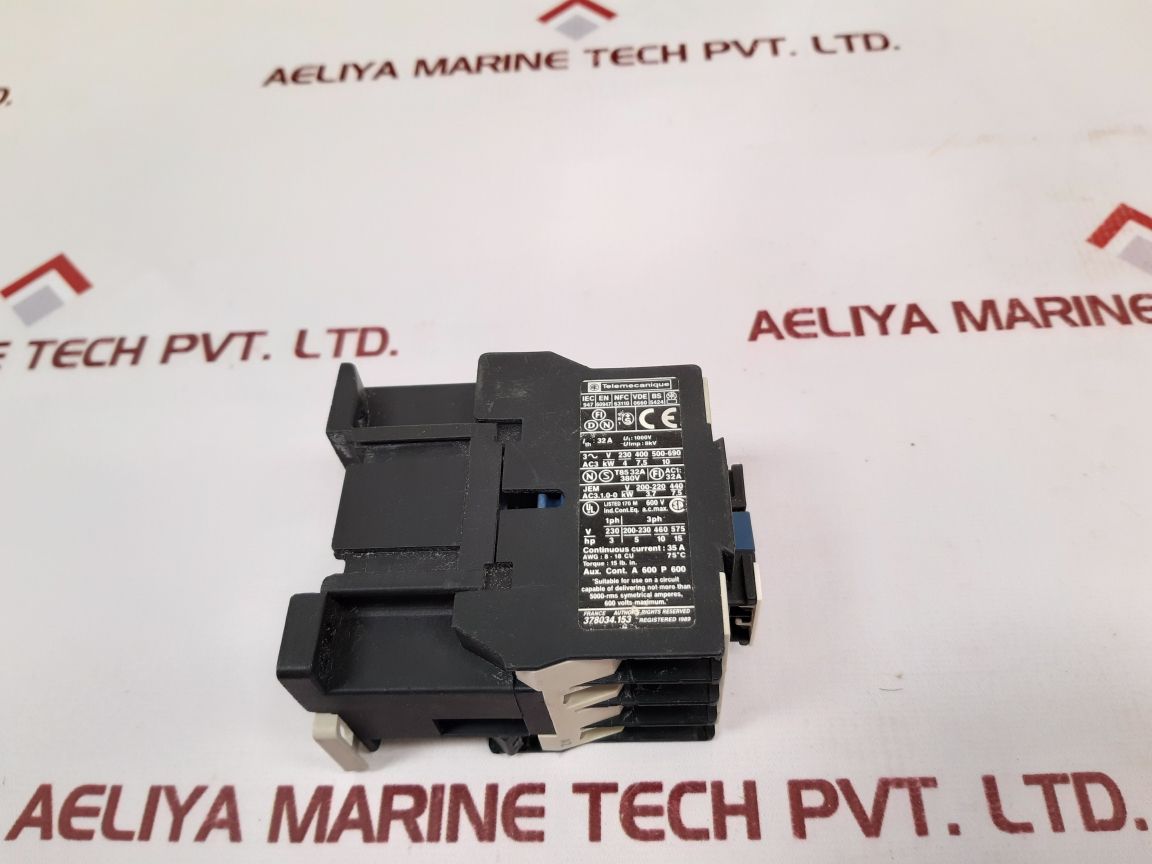 Telemecanique Lc1 D1810 Contactor 220-230V 50Hz 220-240V 60Hz 380V