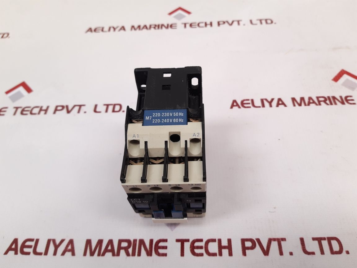 Telemecanique Lc1 D1810 Contactor 220-230V 50Hz 220-240V 60Hz 380V