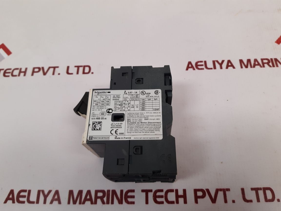 Schneider Electric Gv2Me05 Motor Circuit Breaker