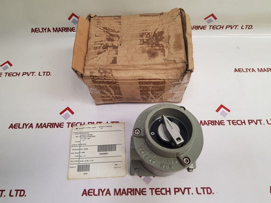 Ad Vigano Efsco-216 Explosion Proof Junction Box Bipolar Switch