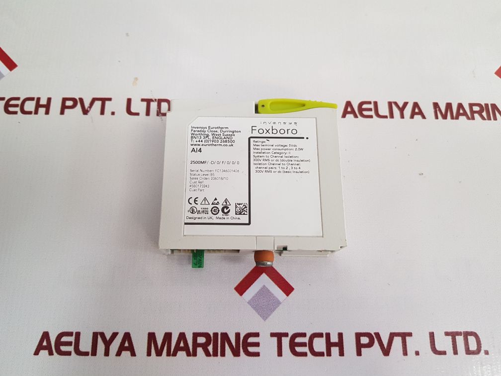 Invensys Eurotherm Ai4 Input Module