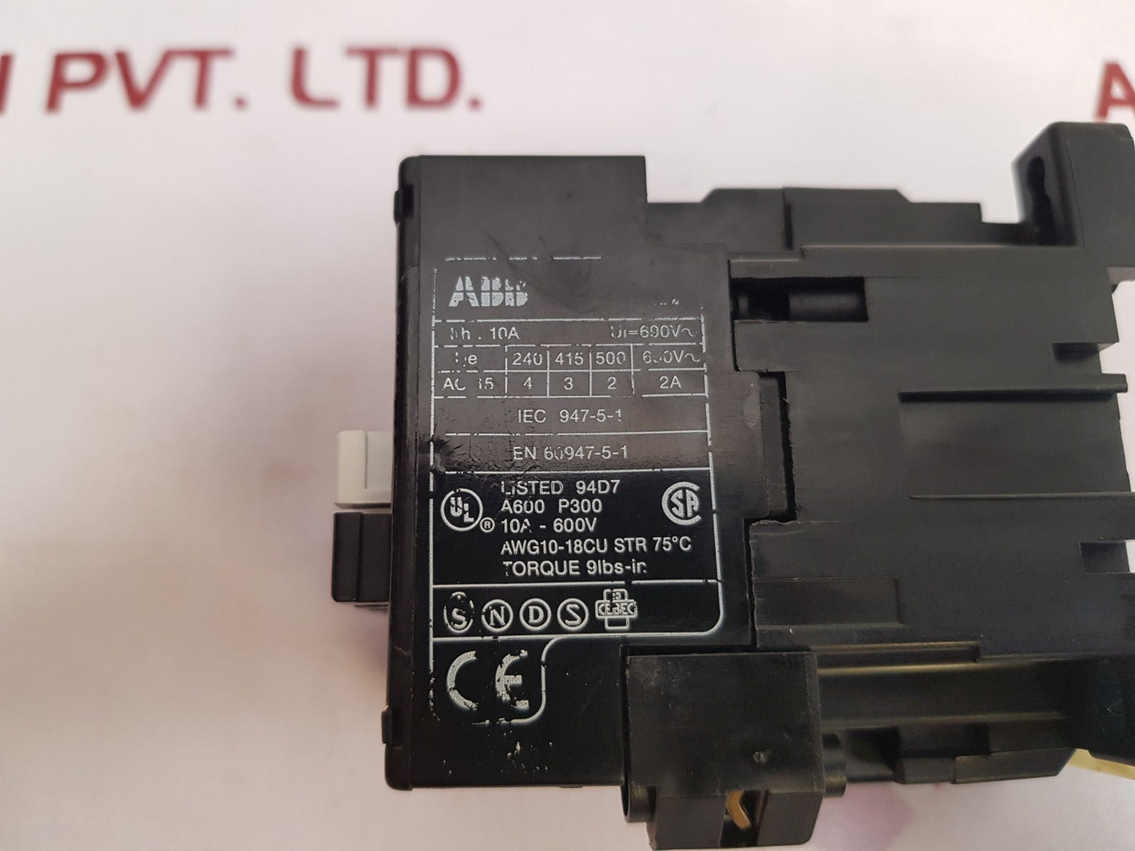 Abb K40E Contactor 75°C