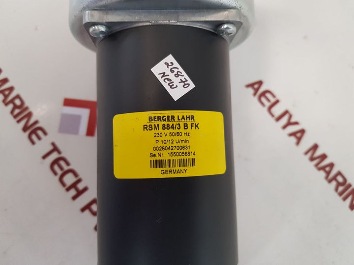 Berger lahr rsm 884/3 b fk motor 
