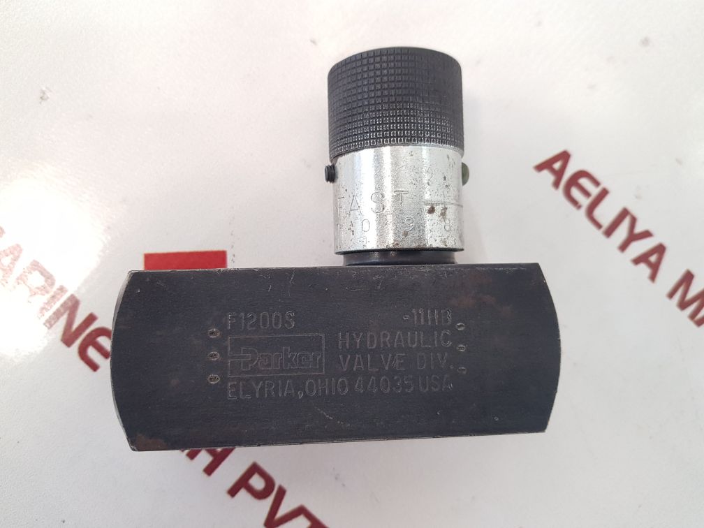 Parker f1200s-11hb  flow control valve
