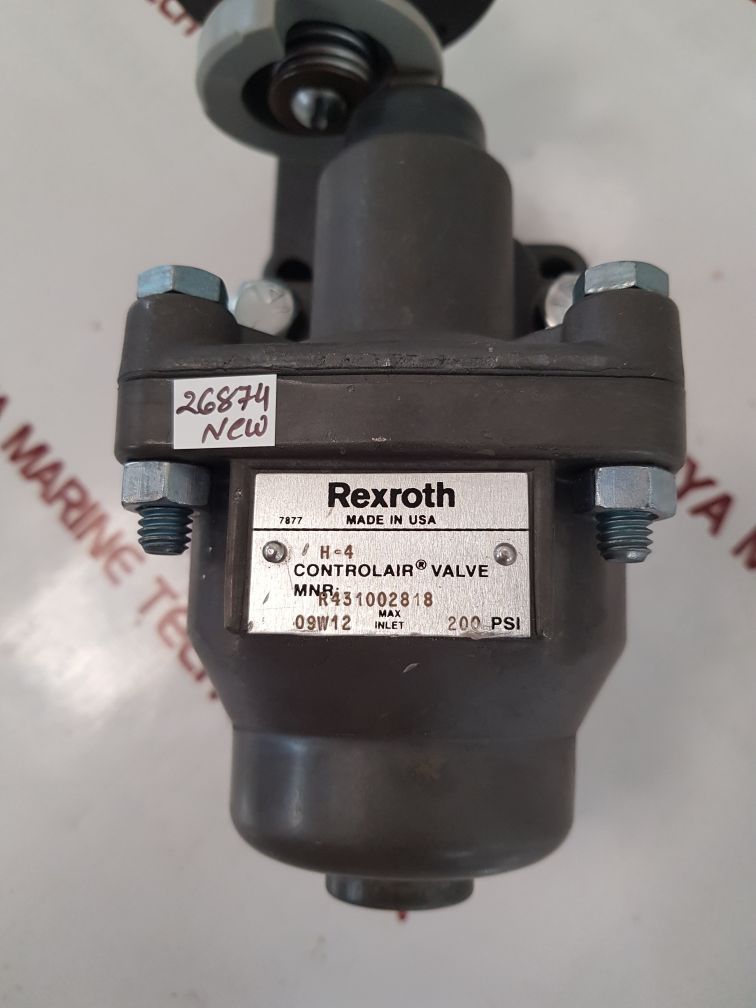 Rexroth h-4 controlair valve r431002818 

