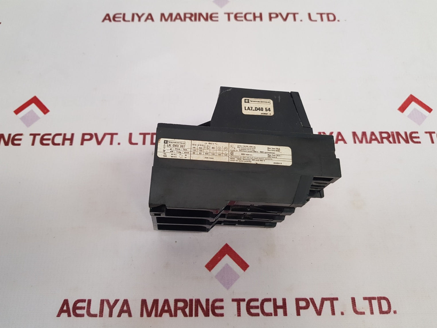 Telemecanique Lr1-d63357 Overload Relay