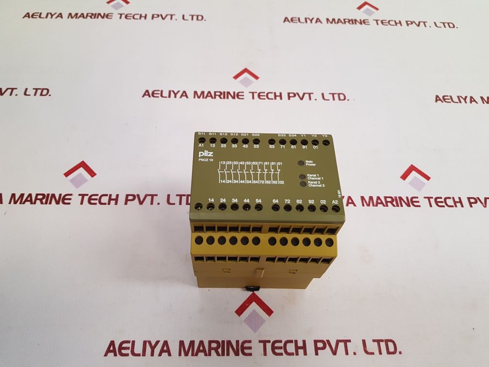 Pilz Pnoz 10 24Vdc 6N/O 4N/C Safety Relay
