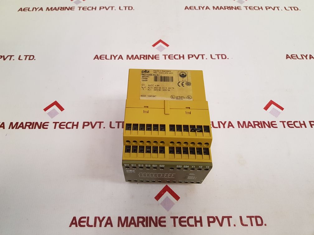 Pilz Pnoz 10 24Vdc 6N/O 4N/C Safety Relay