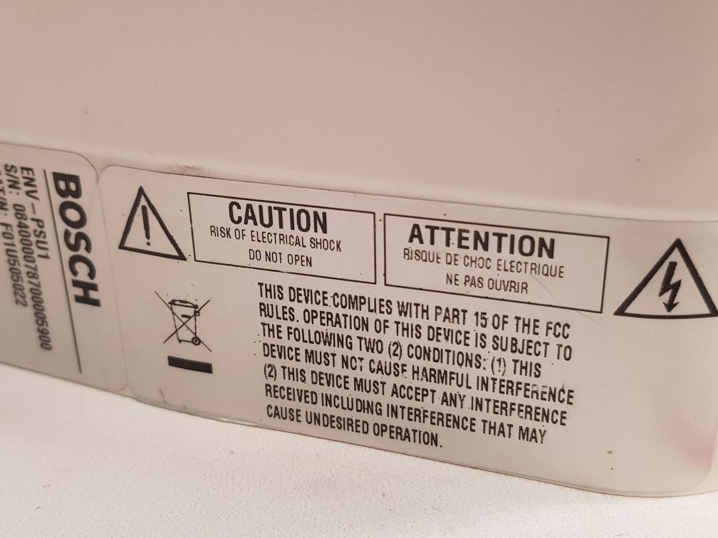 Bosch Env-psu1 Enclosure (Only Cover)