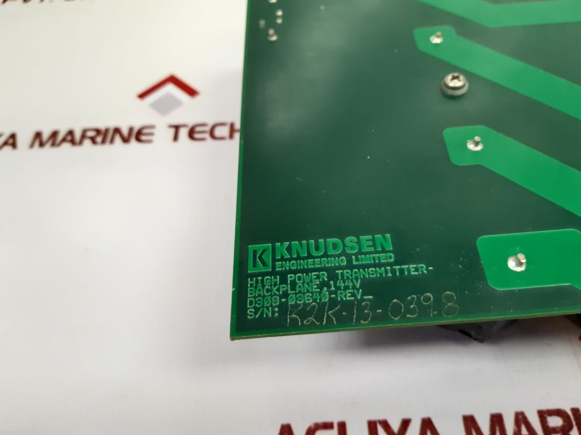 Knudsen D308-03640 Rev2 Pcb Card