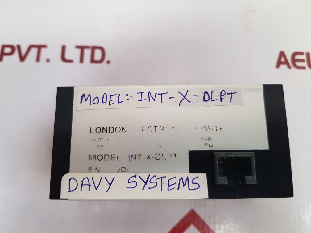 Davy Systems Int-x-dlpt Used