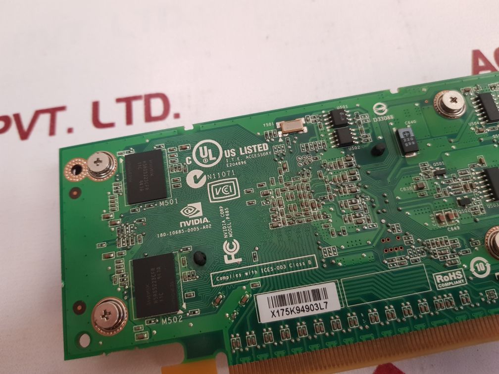Nvidia P685 Video Card 180-10685-0005-a02 Used